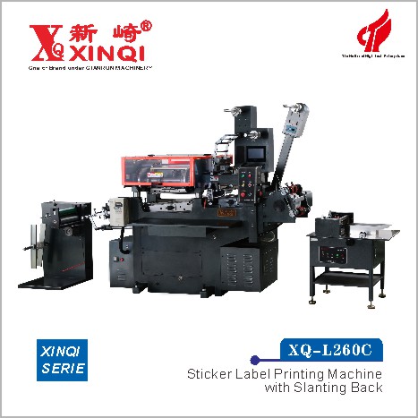 <b>XQ-L260C - Sticker Label Printing Machine(CNC) </b>