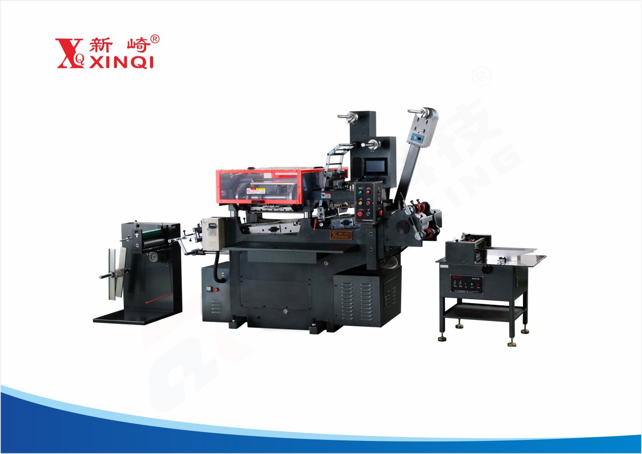 Inclined-back CNC Label Printing Machine